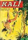 Cover for Kali (Jeunesse et vacances, 1966 series) #46