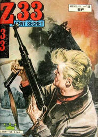 Cover Thumbnail for Z33 Agent Secret (Impéria, 1972 series) #156