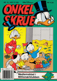Cover Thumbnail for Onkel Skrue (Hjemmet / Egmont, 1976 series) #19/1991