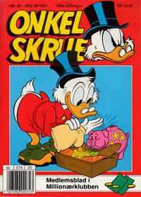 Cover Thumbnail for Onkel Skrue (Hjemmet / Egmont, 1976 series) #20/1991