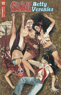 Cover Thumbnail for Red Sonja and Vampirella Meet Betty and Veronica (Dynamite Entertainment, 2019 series) #10
