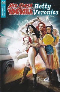 Cover Thumbnail for Red Sonja and Vampirella Meet Betty and Veronica (Dynamite Entertainment, 2019 series) #9 [Cover A Fay Dalton]