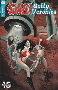 Cover Thumbnail for Red Sonja and Vampirella Meet Betty and Veronica (Dynamite Entertainment, 2019 series) #8 [Cover A Fay Dalton]