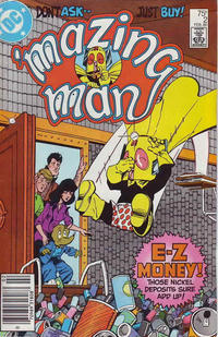 Cover for 'Mazing Man (DC, 1986 series) #2 [Newsstand]