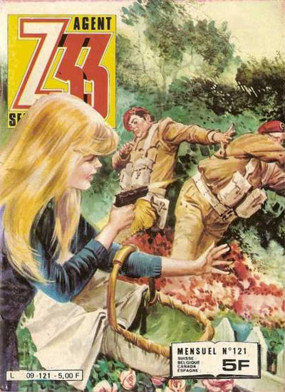 Cover for Z33 Agent Secret (Impéria, 1972 series) #121