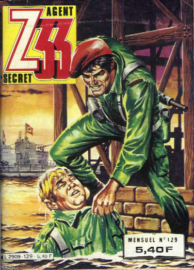 Cover for Z33 Agent Secret (Impéria, 1972 series) #129
