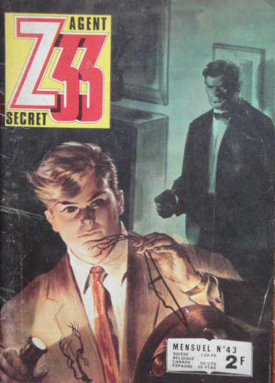 Cover for Z33 Agent Secret (Impéria, 1972 series) #43