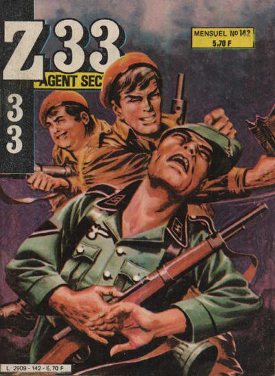 Cover for Z33 Agent Secret (Impéria, 1972 series) #142