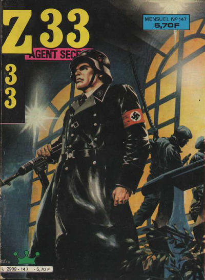 Cover for Z33 Agent Secret (Impéria, 1972 series) #147