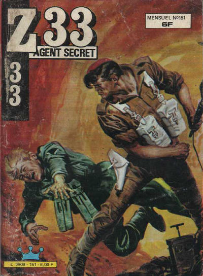 Cover for Z33 Agent Secret (Impéria, 1972 series) #151