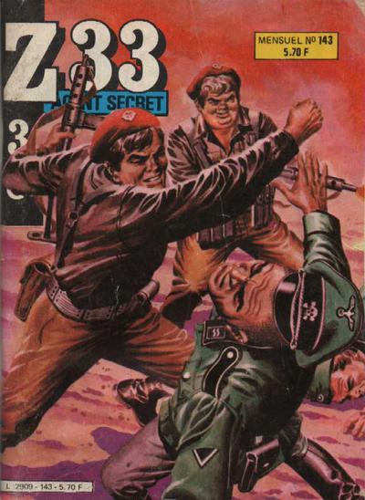 Cover for Z33 Agent Secret (Impéria, 1972 series) #143