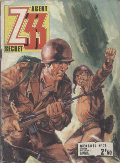 Cover for Z33 Agent Secret (Impéria, 1972 series) #79
