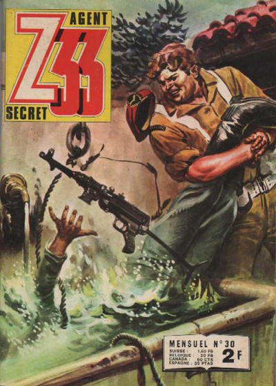 Cover for Z33 Agent Secret (Impéria, 1972 series) #30