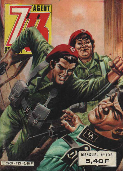 Cover for Z33 Agent Secret (Impéria, 1972 series) #133