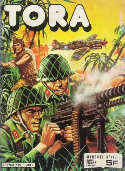 Cover for Tora (Impéria, 1982 series) #119