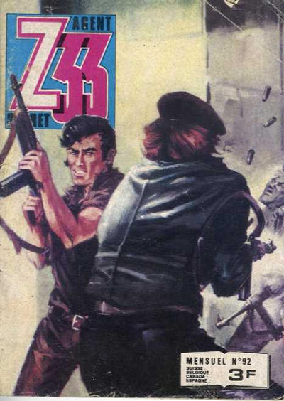 Cover for Z33 Agent Secret (Impéria, 1972 series) #92