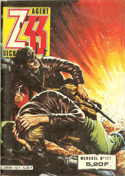 Cover for Z33 Agent Secret (Impéria, 1972 series) #127
