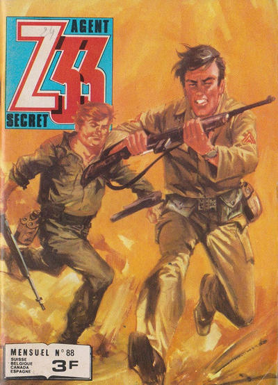 Cover for Z33 Agent Secret (Impéria, 1972 series) #88