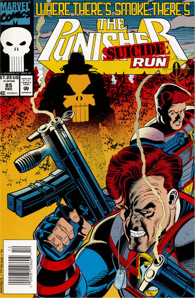 Cover for The Punisher (Marvel, 1987 series) #85 [Newsstand]