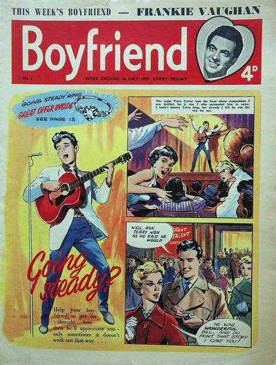 Cover for Boyfriend (City Magazines, 1959 series) #1