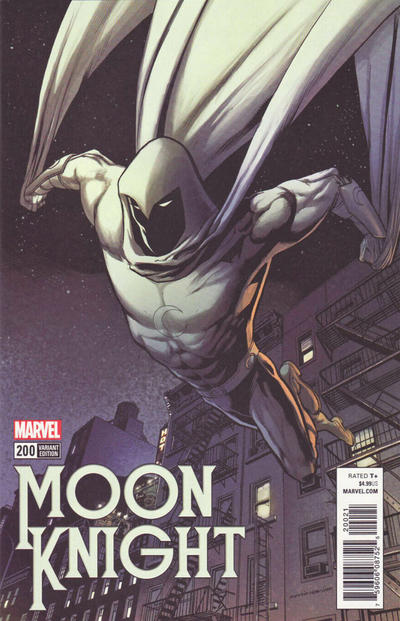 Cover for Moon Knight (Marvel, 2016 series) #200 [Kevin Nowlan]