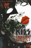 Cover Thumbnail for KISS: Zombies (2019 series) #2 [Cover A Arthur Suydam]