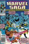 Cover for The Marvel Saga the Official History of the Marvel Universe (Marvel, 1985 series) #14 [Newsstand]