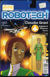 Cover for Robotech (Titan, 2017 series) #6 [Cover B - Blair Shedd 'Action Figure']