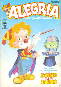 Cover Thumbnail for Alegria (Editora Abril, 1986 series) #54