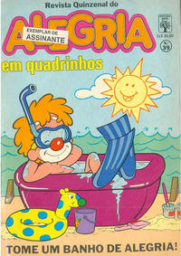Cover Thumbnail for Alegria (Editora Abril, 1986 series) #39