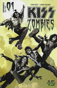 Cover Thumbnail for KISS: Zombies (Dynamite Entertainment, 2019 series) #1 [Cover A Arthur Suydam]