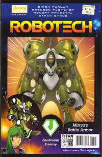 Cover for Robotech (Titan, 2017 series) #23 [Cover B]