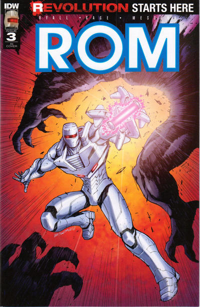 Cover for Rom (IDW, 2016 series) #3 [Retailer Incentive Cover]