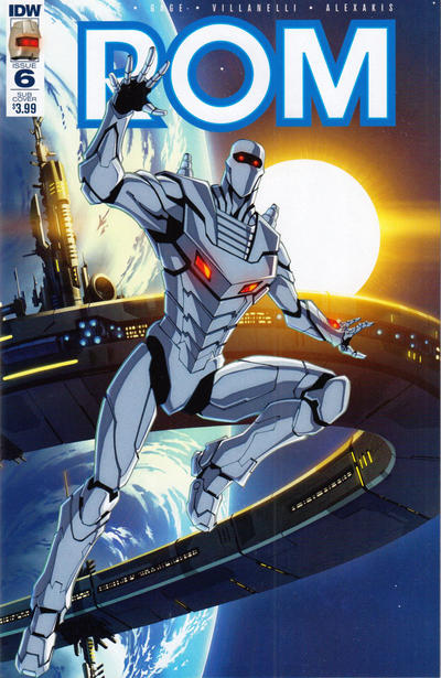 Cover for Rom (IDW, 2016 series) #6 [Alex Milne Subscription Cover]