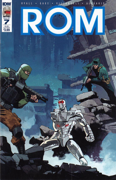 Cover for Rom (IDW, 2016 series) #7 [Nelson Daniel Subscription Cover]