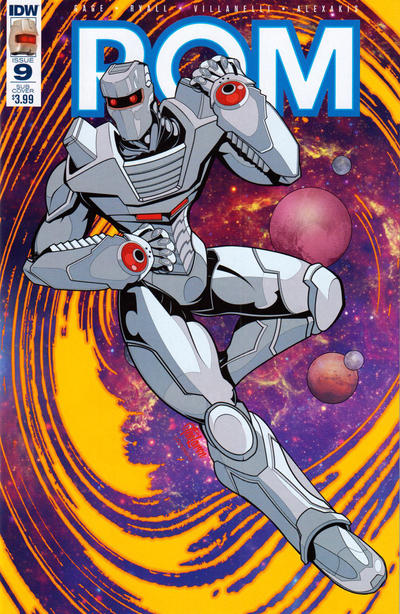 Cover for Rom (IDW, 2016 series) #9 [Subscription Cover C]