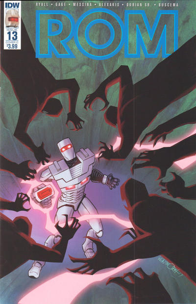 Cover for Rom (IDW, 2016 series) #13 [Cover C - Wentworth]