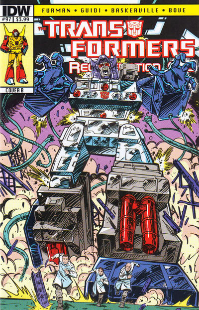 Cover for Transformers: Regeneration One (IDW, 2012 series) #97 [Cover B - Guido Guidi]
