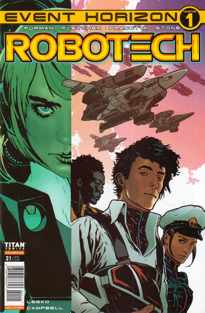 Cover for Robotech (Titan, 2017 series) #21 [Cover A]