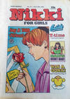 Cover for Nikki for Girls (D.C. Thomson, 1985 series) #75