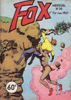 Cover for Fox (Editions Lug, 1954 series) #30