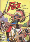 Cover for Fox (Editions Lug, 1954 series) #43