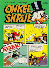 Cover Thumbnail for Onkel Skrue (Hjemmet / Egmont, 1976 series) #25/1983