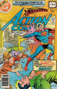 Cover for Action Comics (DC, 1938 series) #492 [British]