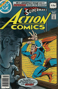 Cover for Action Comics (DC, 1938 series) #493 [British]