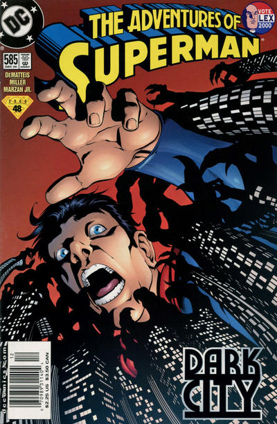 Cover for Adventures of Superman (DC, 1987 series) #585 [Newsstand]