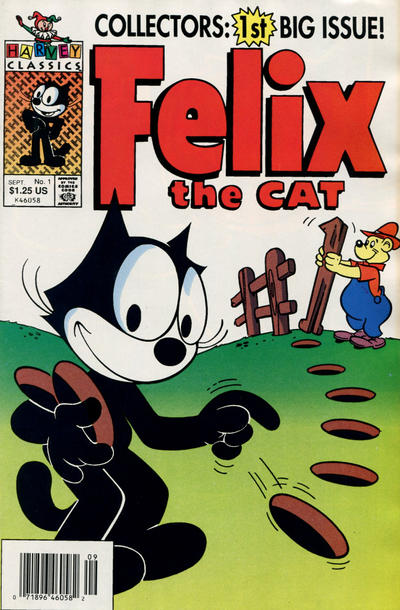 Cover for Felix the Cat (Harvey, 1991 series) #1 [Newsstand]