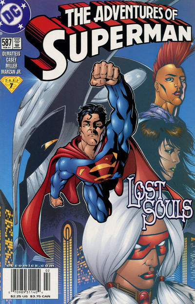 Cover for Adventures of Superman (DC, 1987 series) #587 [Newsstand]