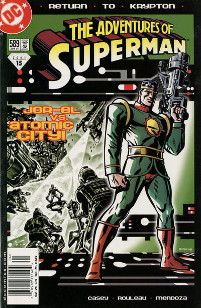 Cover for Adventures of Superman (DC, 1987 series) #589 [Newsstand]