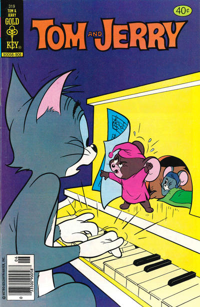 Cover for Tom and Jerry (Western, 1962 series) #319 [Whitman]